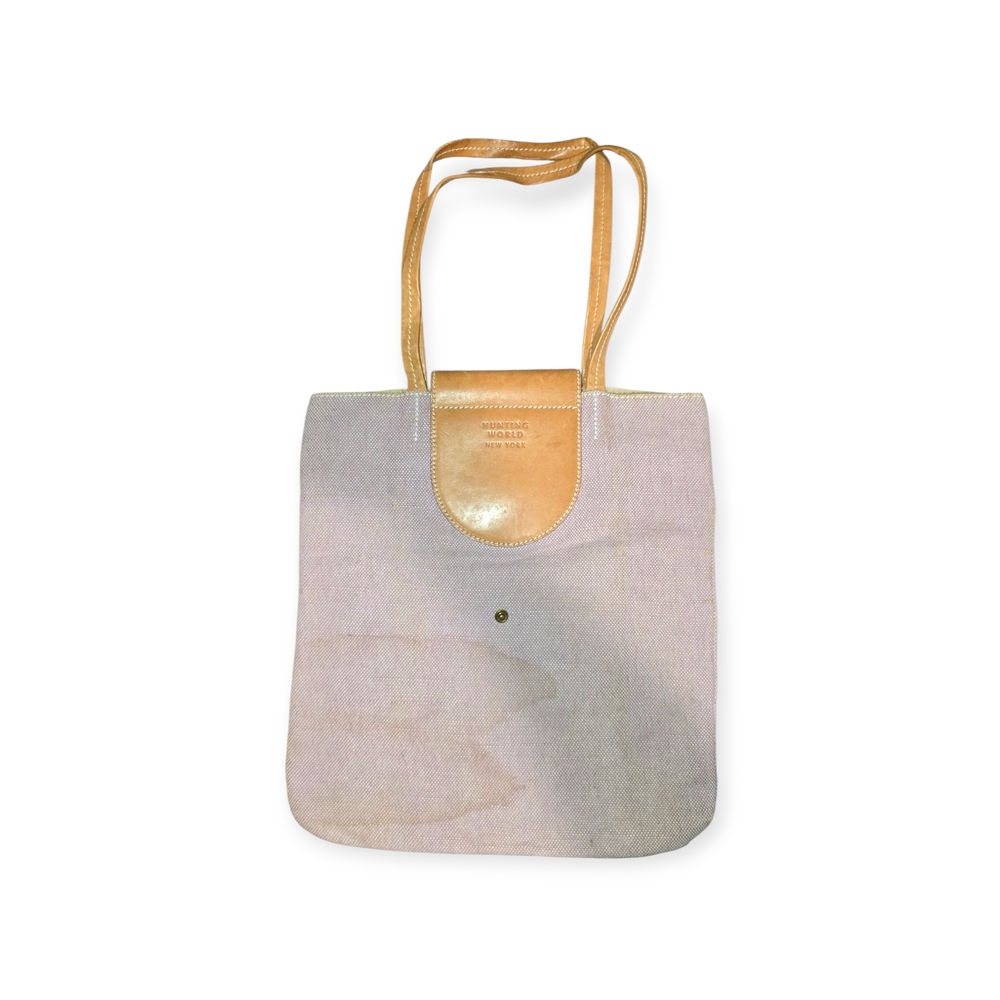 Hunting World Canvas Envelope Tote - Picture 3 of 6